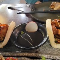 Bao buns on deck at Chay Concept in Bellevue