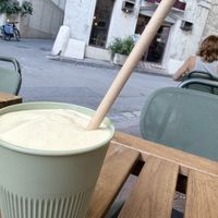 Passion fruit milkshake   at KVB in Montpellier