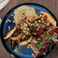 Mushroom shwarma at Tawook Lab in Helsinki