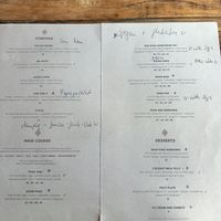 vegane Optionen sind mit * Stern markiert  at Suay Thai in Flims