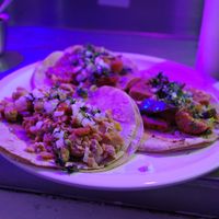 Tacos SalchiMex, Salchipotle, Alambre at No Suaperro in Mexico City