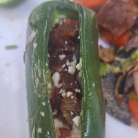 El Xoco viene con su chile relleno 🌶❤️👌🏻

#Veganuary at No Suaperro in Mexico City