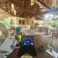 .. at Prana Garden Restaurant in Siargao