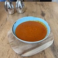 Tomato soup  at O Bajgiel Wielka in Poznan