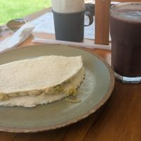 Tapioca crepe at Ilhabela Republic in Ilhabela