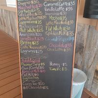 Verschiedene Kaffees  at One Cup in Buccoo