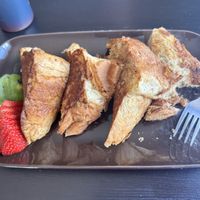 Vegan French toast   at El Kafe in Humacao