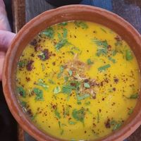 Lentil soup at Lebanese House in Newbury