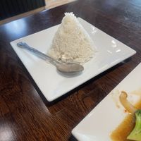 White rice  at Chilli Thai of Irving  in Irving