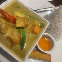 Yellow curry  at Chilli Thai of Irving  in Irving