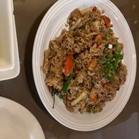 Veggie fried rice with gluten at Thai Flavors in Iowa City