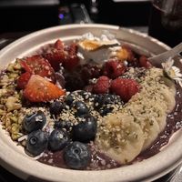 Acai bowl with yogurt  at Vegan Foodie Bowl in Glendale