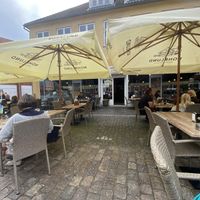   at Café Holmer in Nexoe