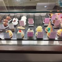 All the cakes at CupCakes Wien in Vienna