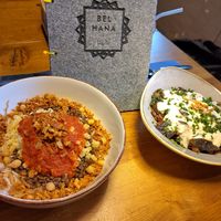 Bel Hana - Guten Appetit. Hier Koshari und Fatta Shami at Restaurant Bel Hana in Nuremberg