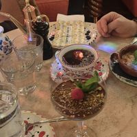 Pistachio pannacotta. at Basta  in Uppsala