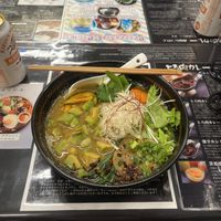 avocado ramen   at GEN-STYLE in Tokyo