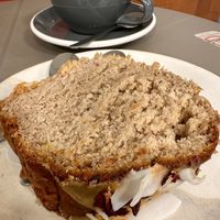 Banana cake - sugar free!  at Cuptural Coffee in Gran Canaria