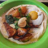 Vegan Sabich Hummus at Dr Hummus in Berlin