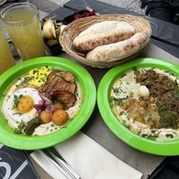   at Dr Hummus in Berlin