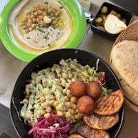   at Dr Hummus in Berlin