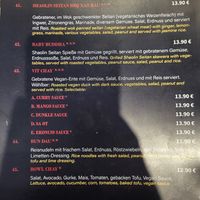 Vegan options at Nali Restaurant in Sarstedt