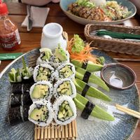 Sushi Menü 2 & Vegan Ente  at Nali Restaurant in Sarstedt