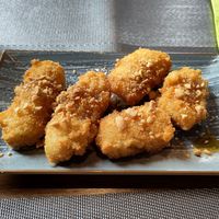 Gebackene Banane at Onkel Ha Vegan in Muelheim-kaerlich