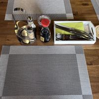 Table setting  at Onkel Ha Vegan in Muelheim-kaerlich