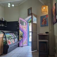 Interior at Mixta Cafe in Santiago