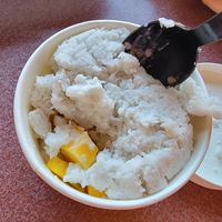Mango Sticky Rice with Coconut Cream at Y-Thai  in Champaign