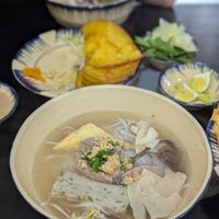 Pho, Pancakees  at Mộc Lam An Vegan in Hoi An