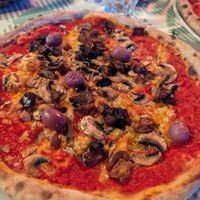 Mandrake pizza at Marrobbio Naxxar Pizzeria Trattoria in Naxxar