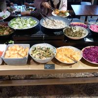 Segreto salad bar at Segreto in Helsinki