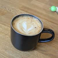 Dirty Chai avena 3.7 € at La Gente Café in Oviedo