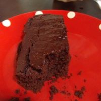 Chocolate brownie at Well Dressed Salad Bar and Cafe in Central Singapore