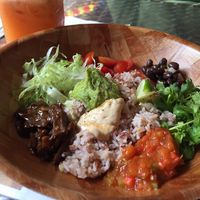 portion size for 14$ at Well Dressed Salad Bar and Cafe in Central Singapore