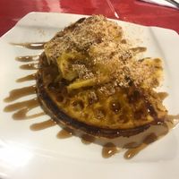 Pina Colada Waffle at Well Dressed Salad Bar and Cafe in Central Singapore