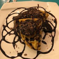Cookies and Cream waffles at Well Dressed Salad Bar and Cafe in Central Singapore