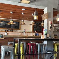 Almond milk for lattes. Vegan Pizza on Friday to order. Call ahead.  at SUR in Miami