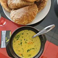 Puri Bhaji at SAAT Indian Restaurant in Hoi An