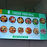 Current menu at Vegie Bowl Express in Boronia