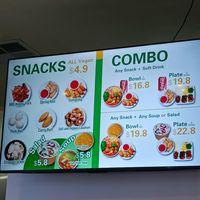 Current menu at Vegie Bowl Express in Boronia