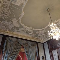 Inside of Café Gerbeaud at Café Gerbeaud in Budapest