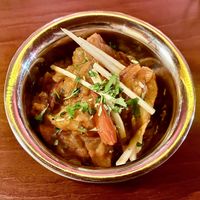 Aloo mutter  at Indian Village in Berlin