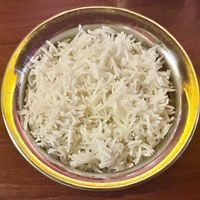 Basmati rice  at Indian Village in Berlin