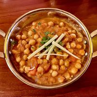 Chana masala  at Indian Village in Berlin