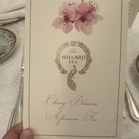   at Willard Peacock Alley Tea in Washington