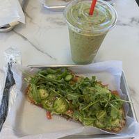 Avocado toast was fresh and quite delicious  at Elmisa Cafe in Escondido