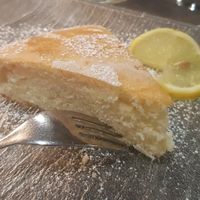 Vegan lemon cake at Pizzeria Da Spetic in Trieste